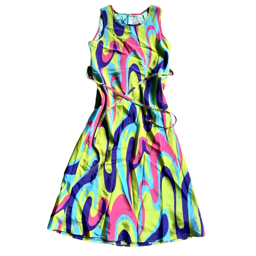 groovy retro vintage cooper key dress 💐